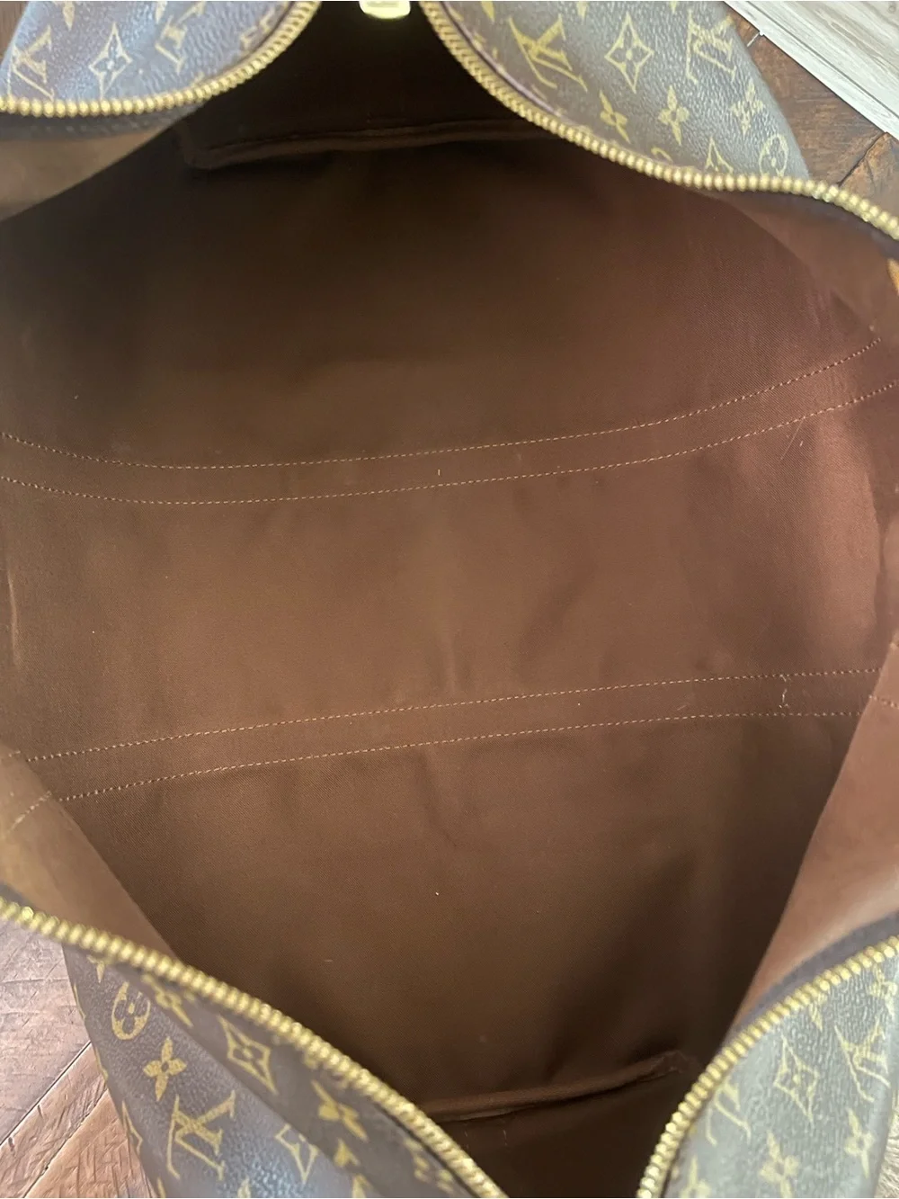 Louis Vuitton Monogram KeepAll Bandolier (No Strap)
